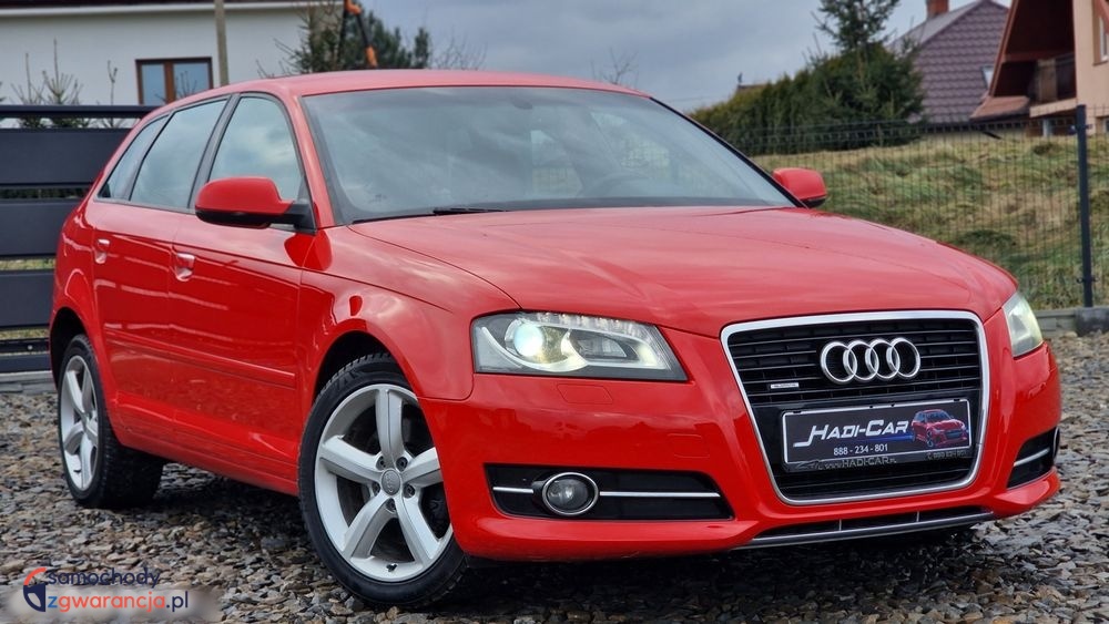 Audi A3  | 4X4 (Doł. Automatycznie) | Manualna | 140 Km | Czerwony