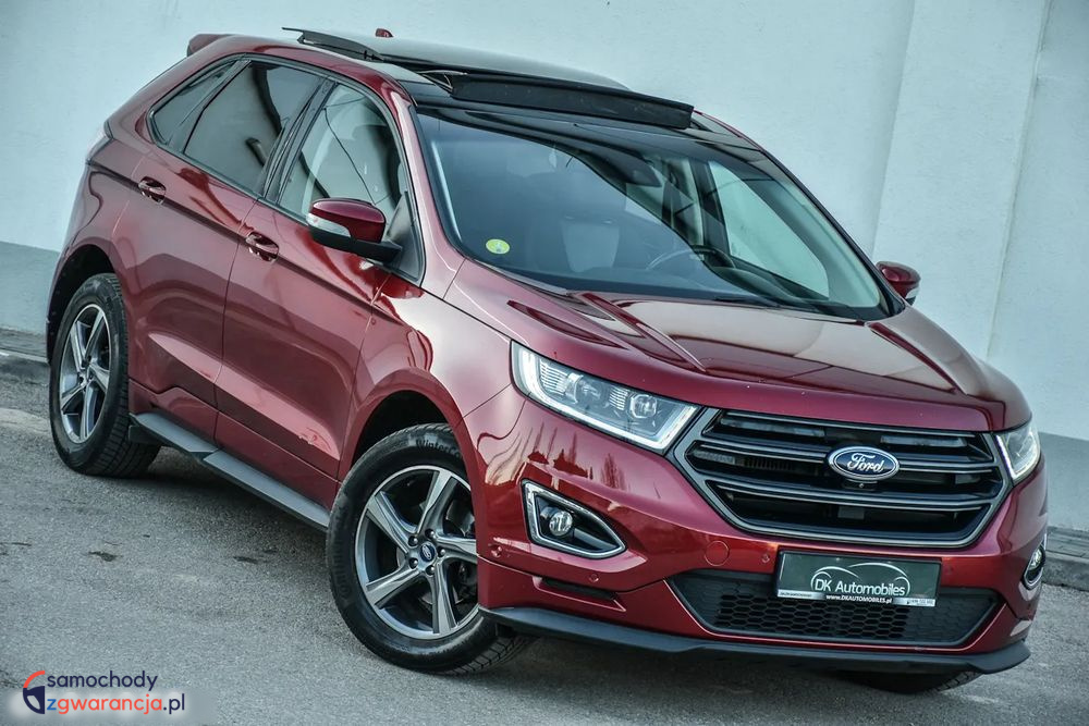 Ford Edge  | 4X4 (Stały) | Automatyczna | 210 Km | Bordowy