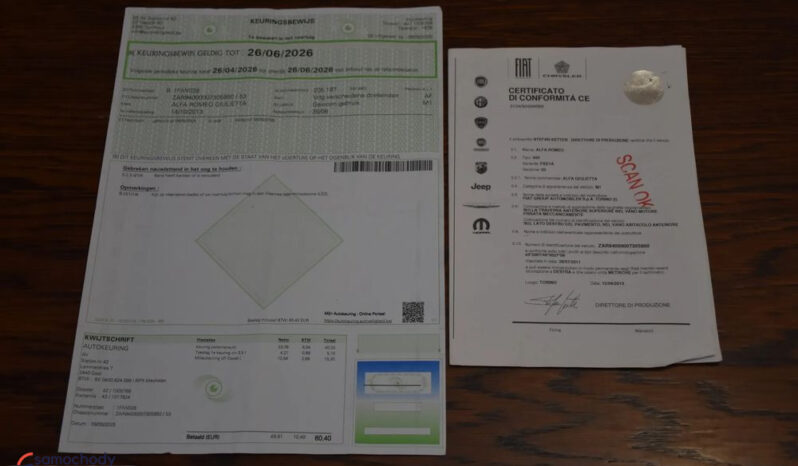 ALFA ROMEO Giulietta  | FWD (przód) | Manualna | 105 KM | Czerwony full