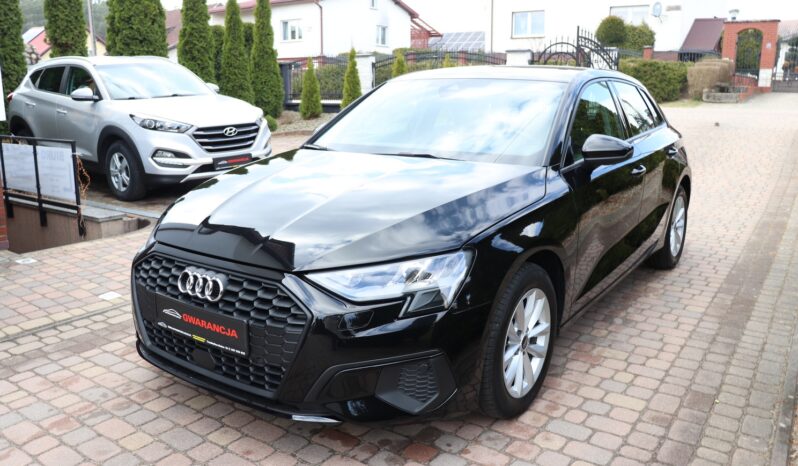 AUDI A3  | 2023 | 150 KM | 1498cm3 | Czarny full