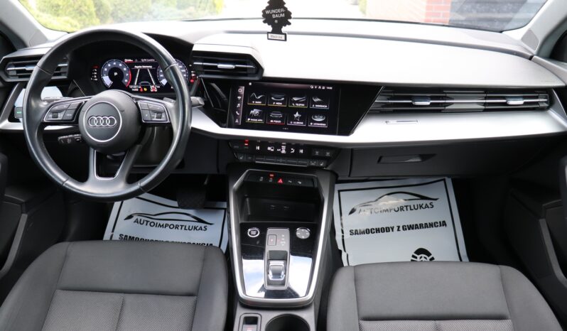 AUDI A3  | 2023 | 150 KM | 1498cm3 | Czarny full