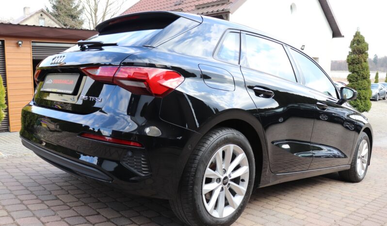 AUDI A3  | 2023 | 150 KM | 1498cm3 | Czarny full