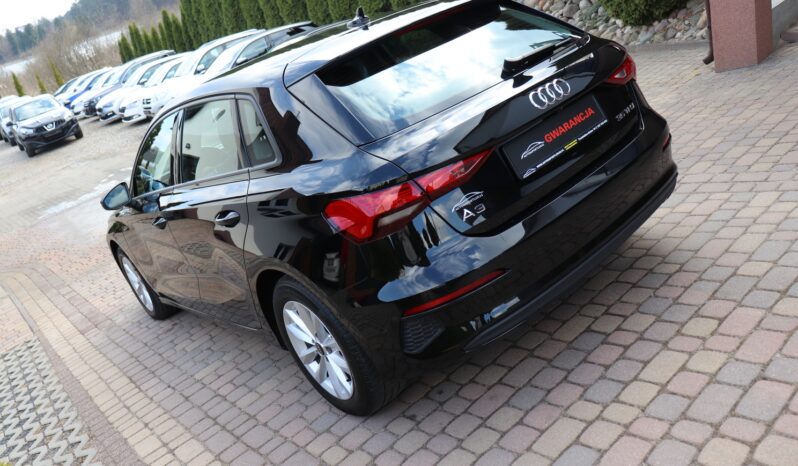 AUDI A3  | 2023 | 150 KM | 1498cm3 | Czarny full