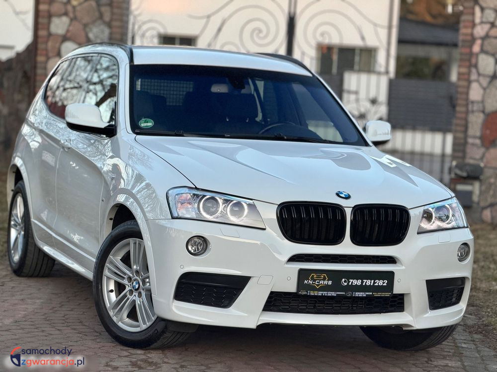 Bmw X3  | 4X4 (Stały) | Automatyczna | 184 Km | Biały