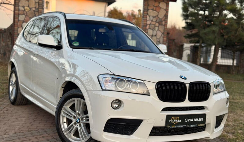 BMW X3  | 4×4 (stały) | Automatyczna | 184 KM | Biały full