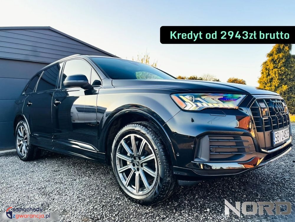 Audi Q7  | 4X4 (Stały) | Automatyczna | 265 Km | Czarny