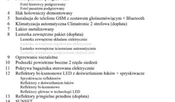 SKODA Octavia  | 4×4 (doł. ręcznie) | Manualna | 150 KM | Granatowy full