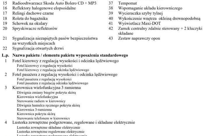 SKODA Octavia  | 4×4 (stały) | Manualna | 110 KM | Szary full