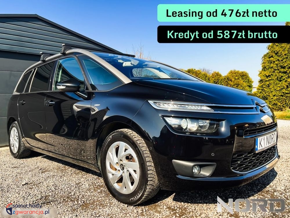 Citroen C4-Grand-Picasso | Fwd (Przód) | Automatyczna | 116 Km | Czarny