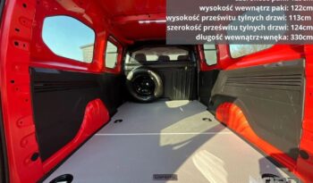 PEUGEOT Partner  | 4×4 (doł. ręcznie) | Manualna | 131 KM | Czerwony full