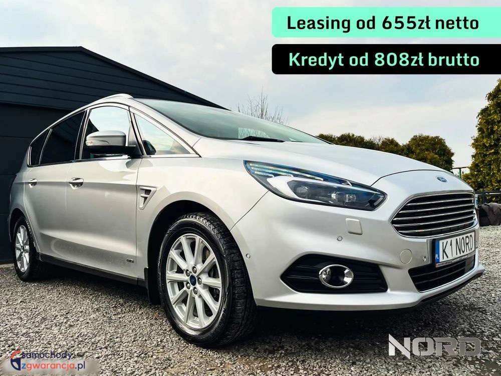 Ford S-Max  | 4X4 (Doł. Automatycznie) | Manualna | 150 Km | Srebrny