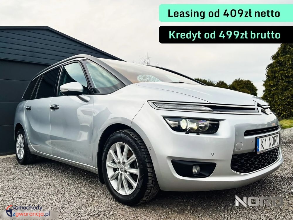 Citroen C4-Grand-Picasso | Fwd (Przód) | Automatyczna | 115 Km | Srebrny