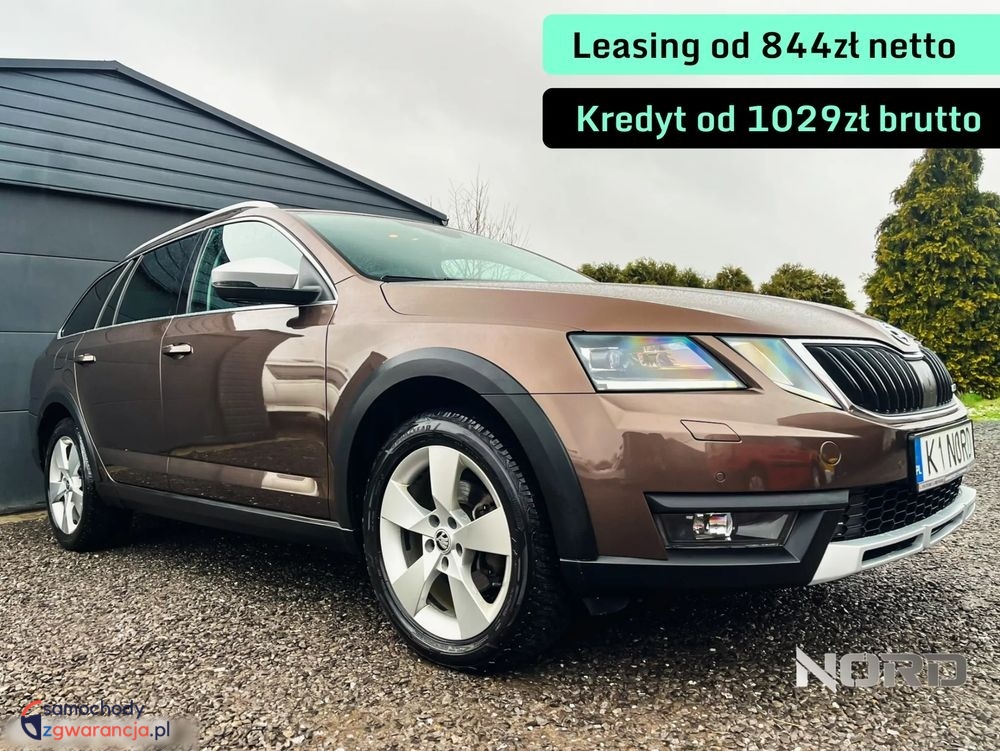 Skoda Octavia  | 4X4 (Doł. Automatycznie) | Automatyczna | 150 Km | Brązowy