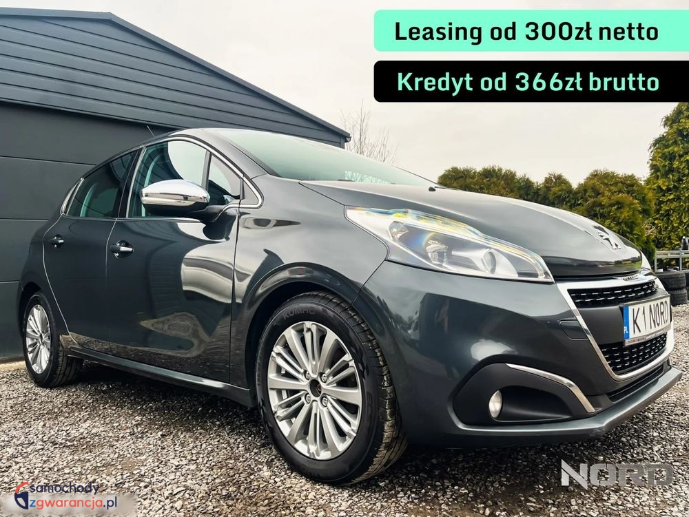 Peugeot 208  | Fwd (Przód) | Manualna | 82 Km | Szary