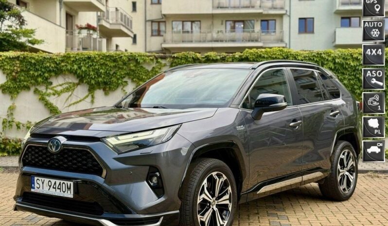 TOYOTA RAV4  | 4×4 (doł. automatycznie) | Automatyczna | 306 KM | Szary