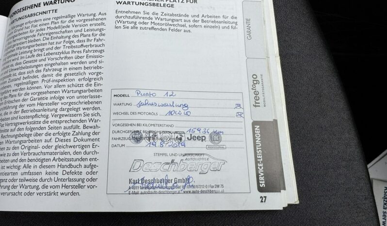 FIAT Punto  | FWD (przód) | Manualna | 70 KM | Czarny full