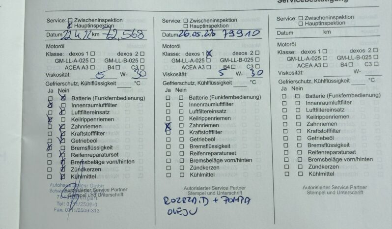 OPEL Insignia  | FWD (przód) | Manualna | 140 KM | niebieski jasny full