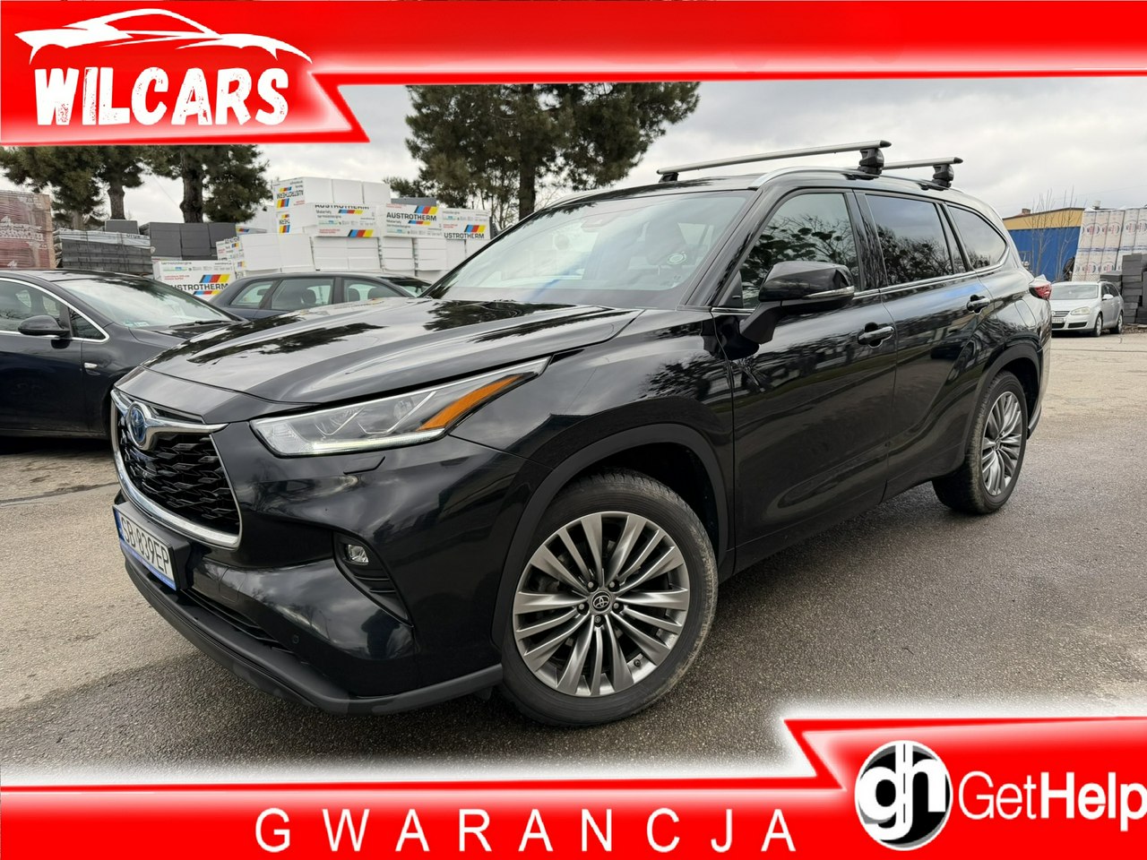 Toyota Highlander | 4X4 Automatyczny | Automatyczna | 248 Km | Czarny