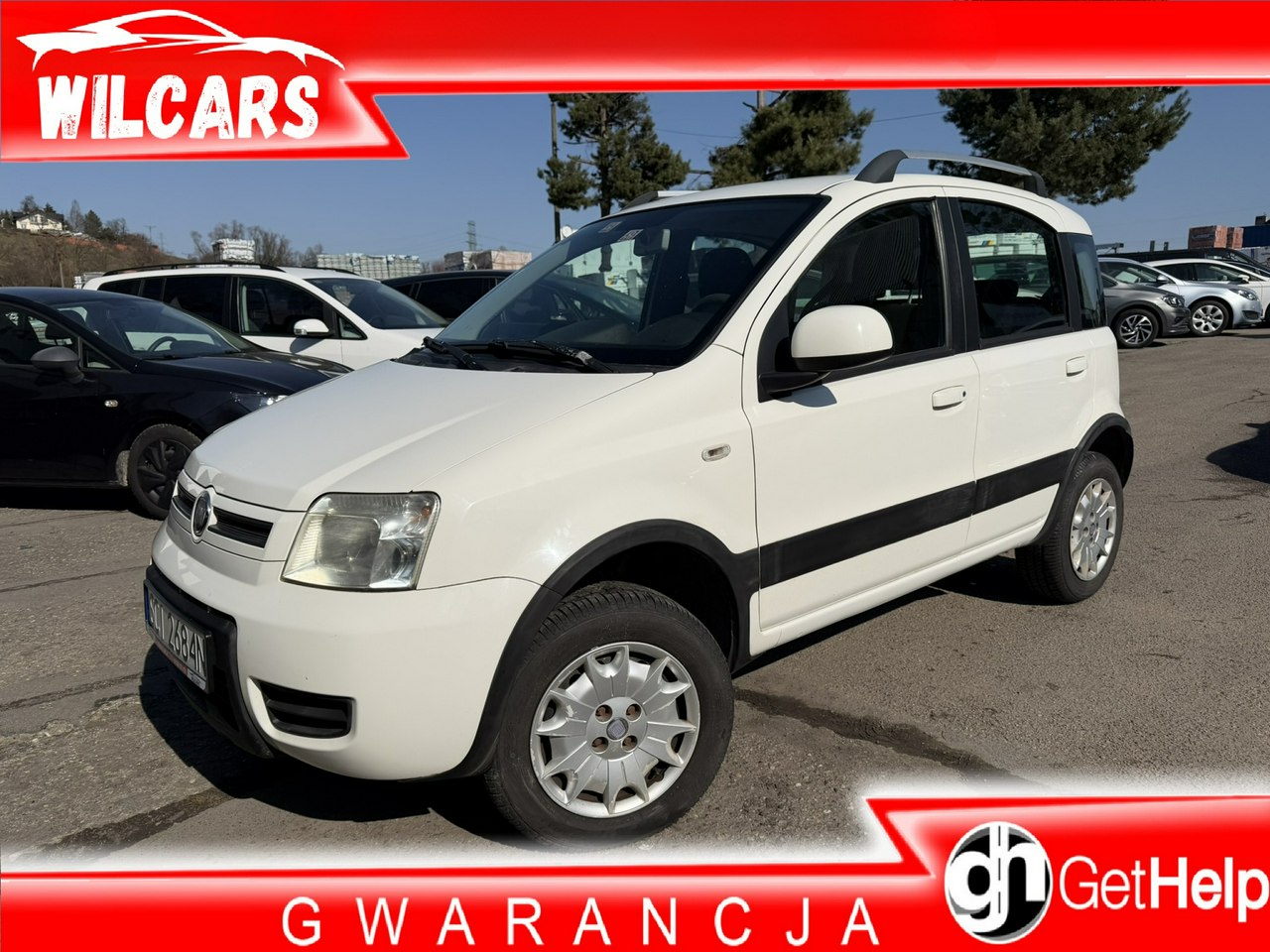 Fiat Panda  | 4X4 Automatyczny | Manualna | 60 Km | Bialy