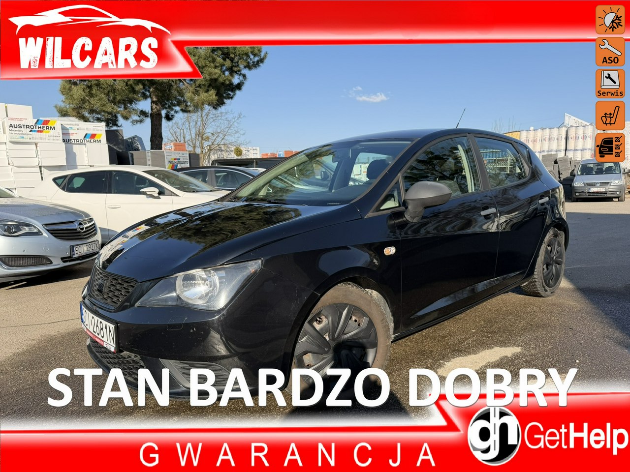 Seat Ibiza  | Fwd (Przód) | Manualna | 85 Km | Czarny