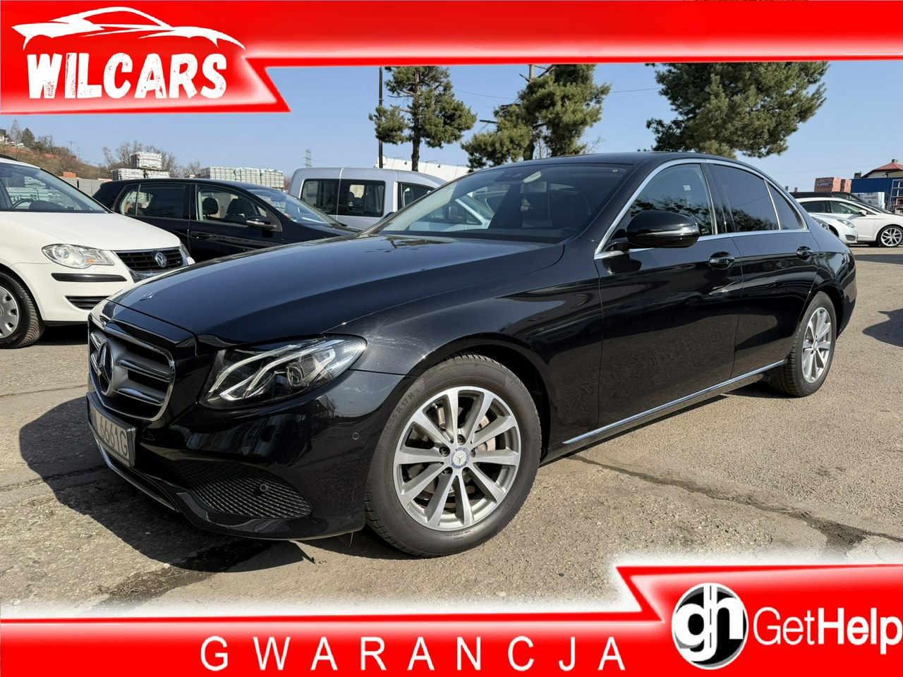 Mercedes E 220 | Rwd (Tył) | Automatyczna | 194 Km | Czarny