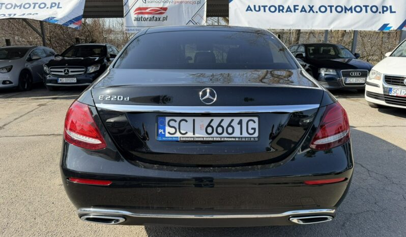 Mercedes E 220 | RWD (tył) | Automatyczna | 194 KM | Czarny full