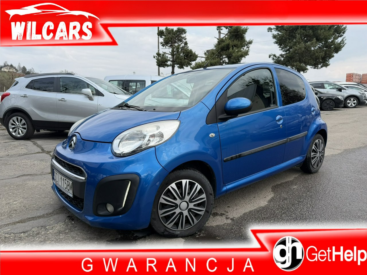Citroen C1  | Fwd (Przód) | Manualna | 68 Km | Niebieski