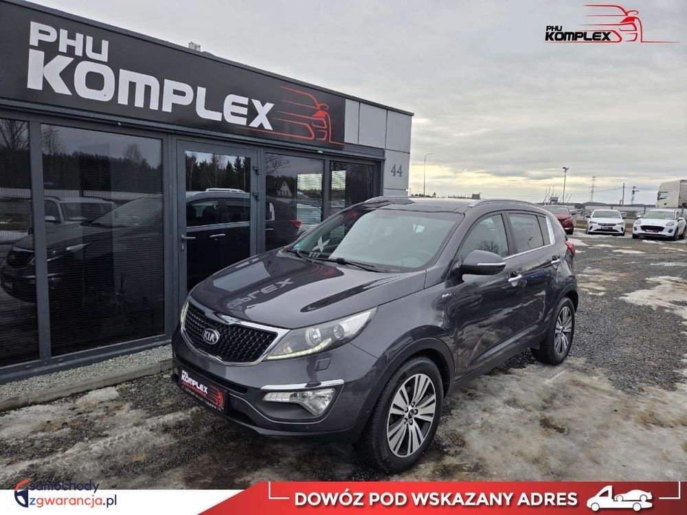 Kia Sportage  | 4X4 (Doł. Automatycznie) | Automatyczna | 184 Km | Szary