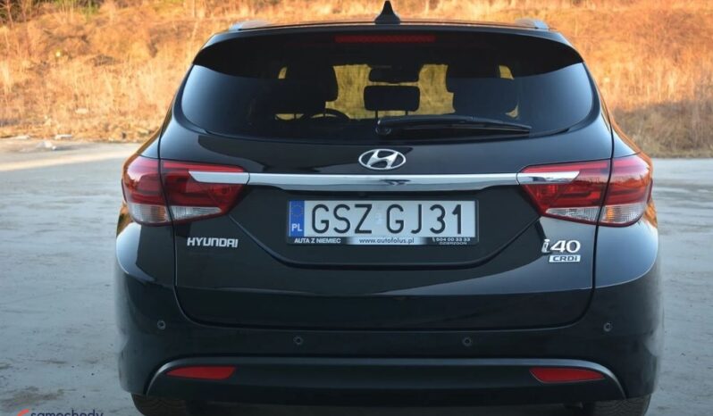 HYUNDAI i40  | FWD (przód) | Automatyczna | 141 KM | Czarny full