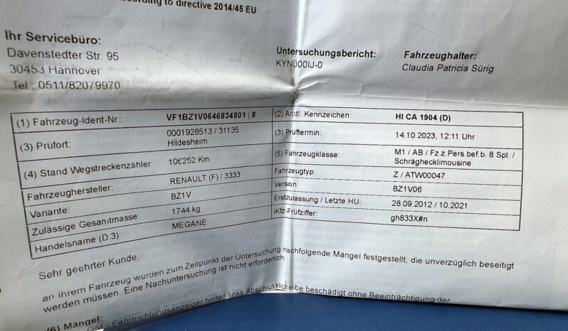 RENAULT Megane  | FWD (przód) | Manualna | 130 KM | Biały full