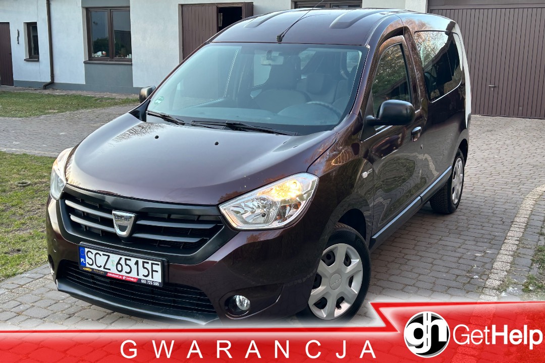Dacia Dokker  | Przedni | Manualna | 102 Km | Brązowy