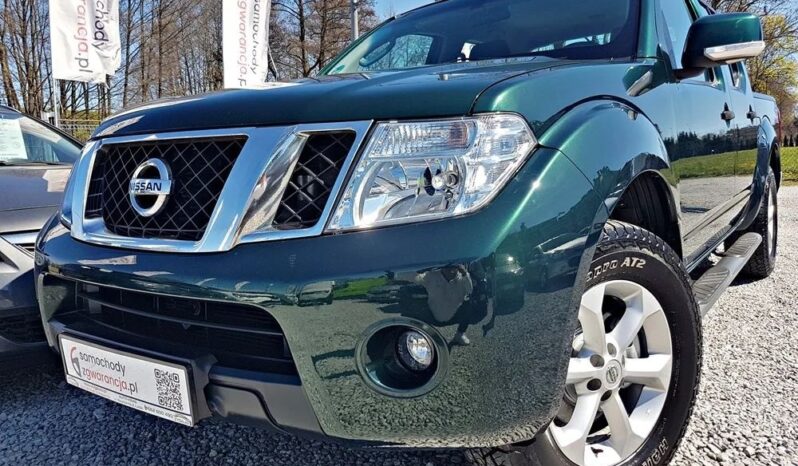 NISSAN Navara  | 4×4 (doł. ręcznie) | Manualna | 190 KM | Zielony full