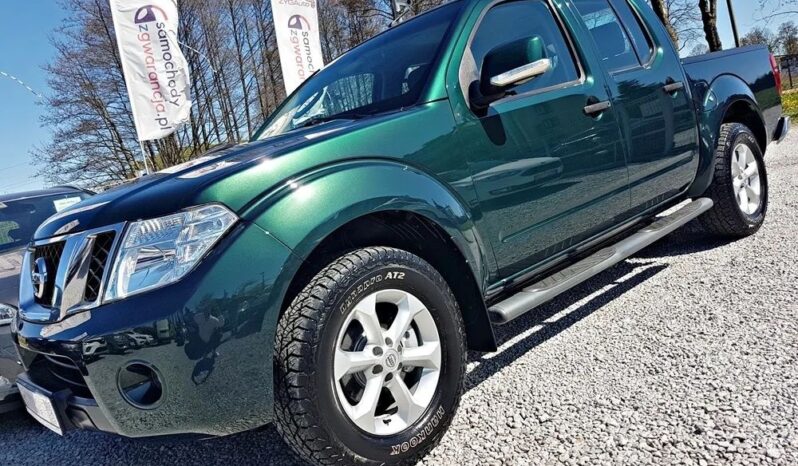NISSAN Navara  | 4×4 (doł. ręcznie) | Manualna | 190 KM | Zielony full