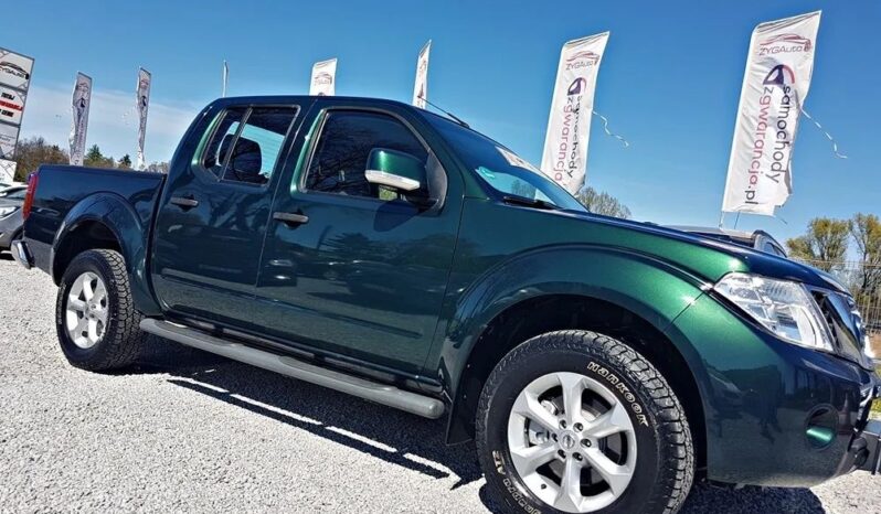 NISSAN Navara  | 4×4 (doł. ręcznie) | Manualna | 190 KM | Zielony full