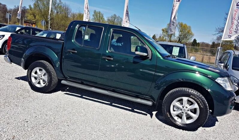 NISSAN Navara  | 4×4 (doł. ręcznie) | Manualna | 190 KM | Zielony full