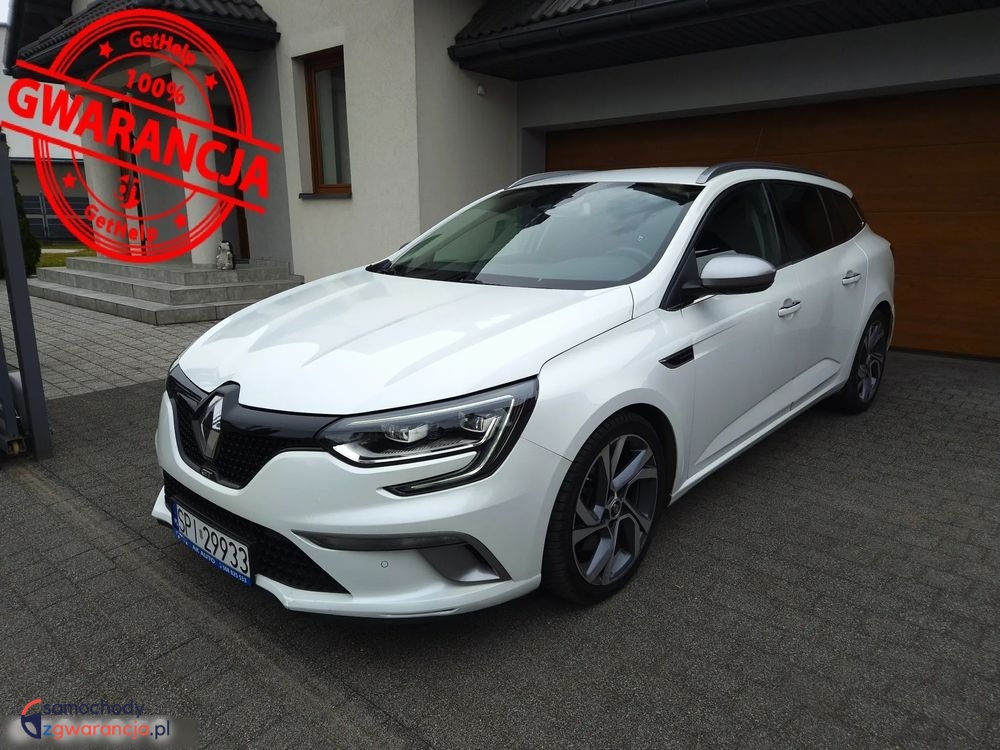Renault Megane  | Fwd (Przód) | Automatyczna | 205 Km | Biały
