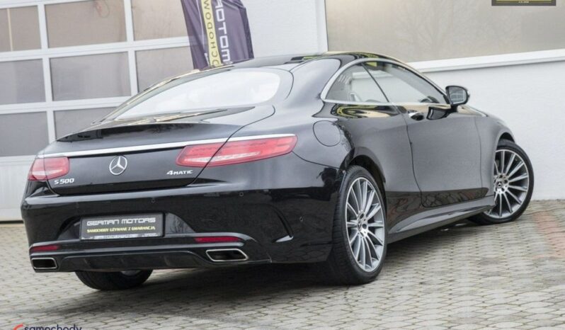 MERCEDES-BENZ Klasa S | 4×4 (stały) | Automatyczna | 367 KM | Czarny full
