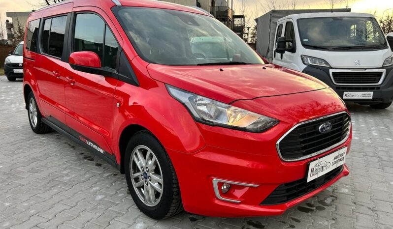 FORD Tourneo Connect  | FWD (przód) | Automatyczna | 120 KM | Czerwony full
