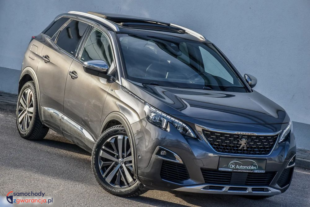 Peugeot 3008  | Fwd (Przód) | Automatyczna | 180 Km | Szary