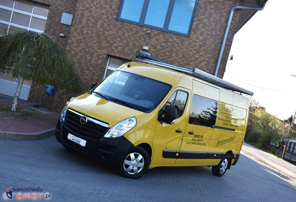 Opel Movano | Fwd (Przód) | Manualna | 146 Km | Żółty