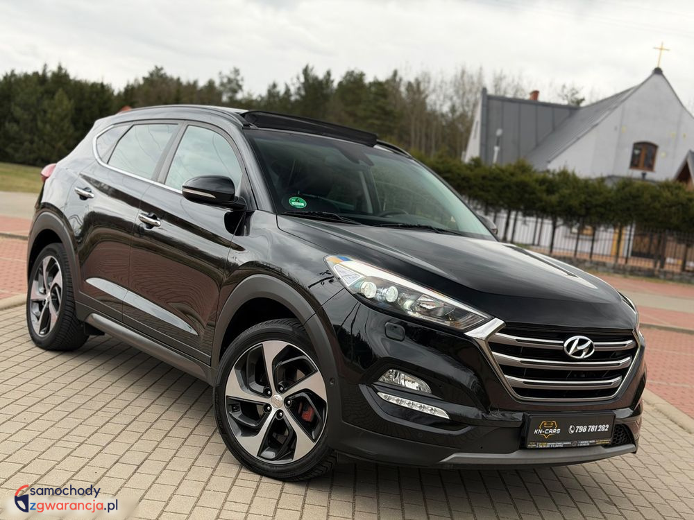 Hyundai Tucson  | 4X4 (Doł. Ręcznie) | Automatyczna | 185 Km | Czarny