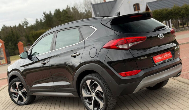 HYUNDAI Tucson  | 4×4 (doł. ręcznie) | Automatyczna | 185 KM | Czarny full