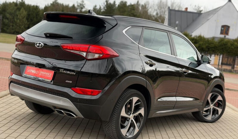 HYUNDAI Tucson  | 4×4 (doł. ręcznie) | Automatyczna | 185 KM | Czarny full