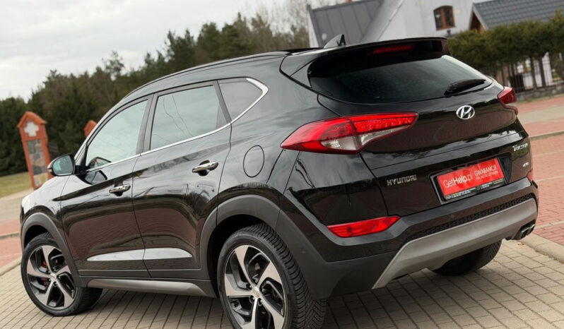 HYUNDAI Tucson  | 4×4 (doł. ręcznie) | Automatyczna | 185 KM | Czarny full