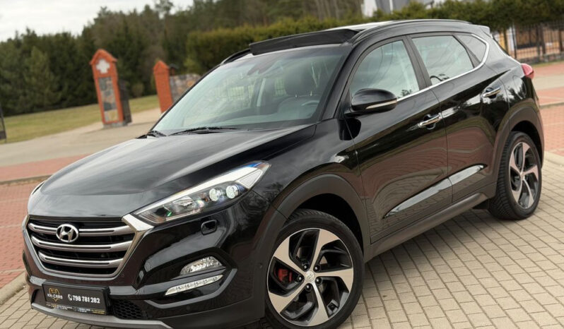 HYUNDAI Tucson  | 4×4 (doł. ręcznie) | Automatyczna | 185 KM | Czarny full