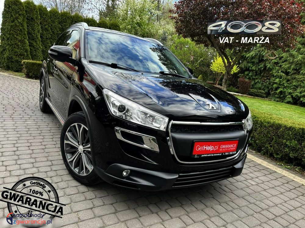 Peugeot 4008  | 4X4 (Doł. Ręcznie) | Manualna | 115 Km | Czarny