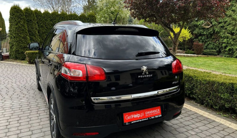 PEUGEOT 4008  | 4×4 (doł. ręcznie) | Manualna | 115 KM | Czarny full