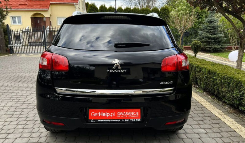 PEUGEOT 4008  | 4×4 (doł. ręcznie) | Manualna | 115 KM | Czarny full