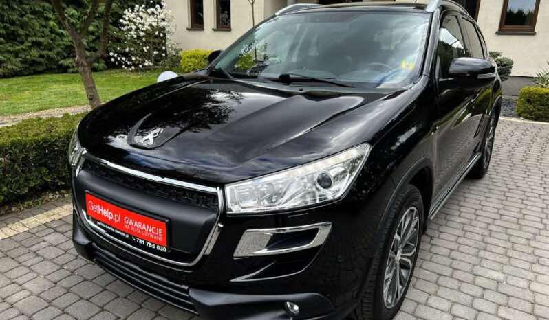PEUGEOT 4008  | 4×4 (doł. ręcznie) | Manualna | 115 KM | Czarny full