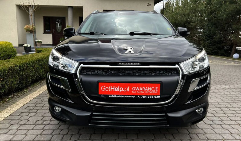 PEUGEOT 4008  | 4×4 (doł. ręcznie) | Manualna | 115 KM | Czarny full